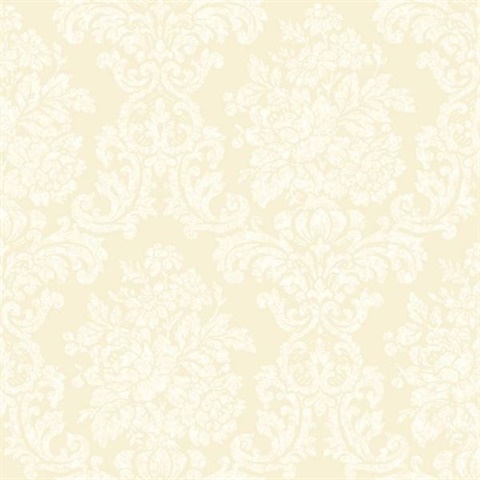 Illume Rose Damask Wallpaper