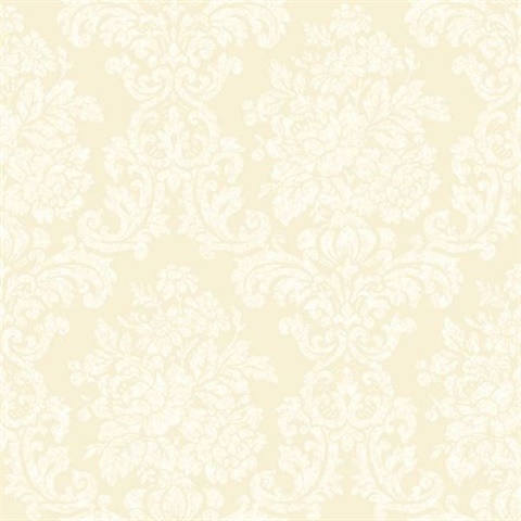 Illume Rose Damask Wallpaper