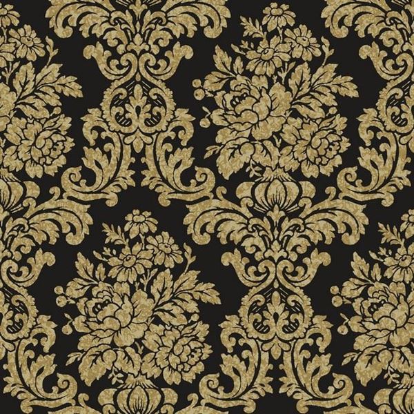 Download Black And Gold Wallpaper Damask Gallery