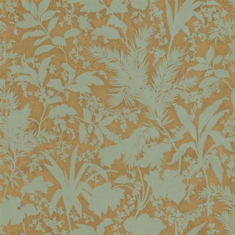 Fauna Brown Silhouette Leaves Wallpaper