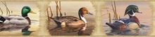 Winning Cream Waterfowl Portrait Blocks Border