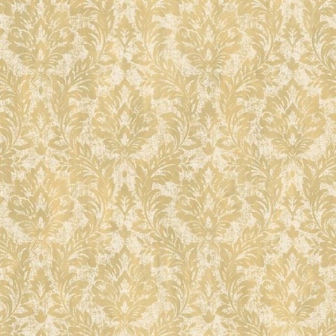 Yellow Cottage Damask