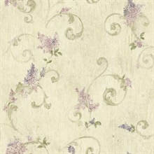 Neutral Lilac Acanthus