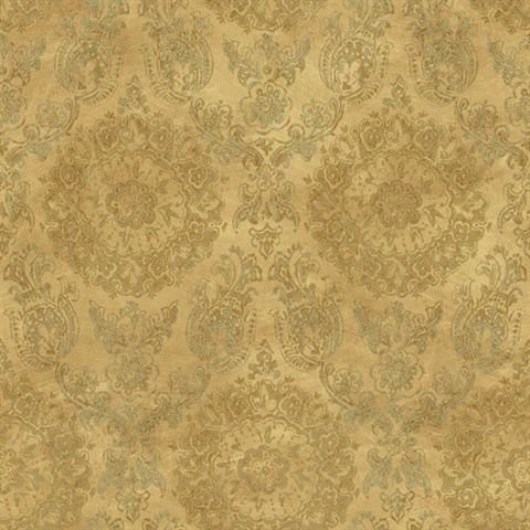 Gold Sofonisba Damask