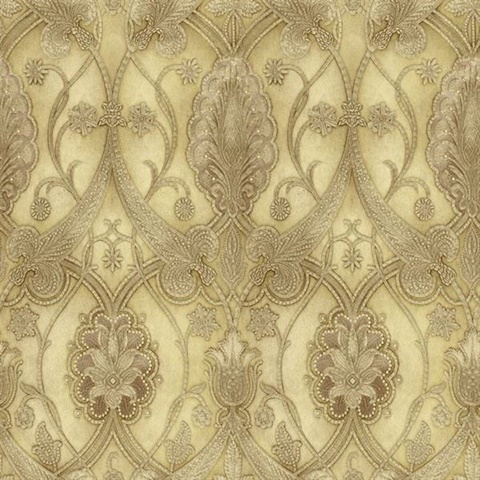 Yellow Elisabetta Damask