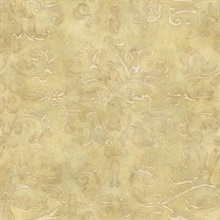 Yellow Venetian Damask