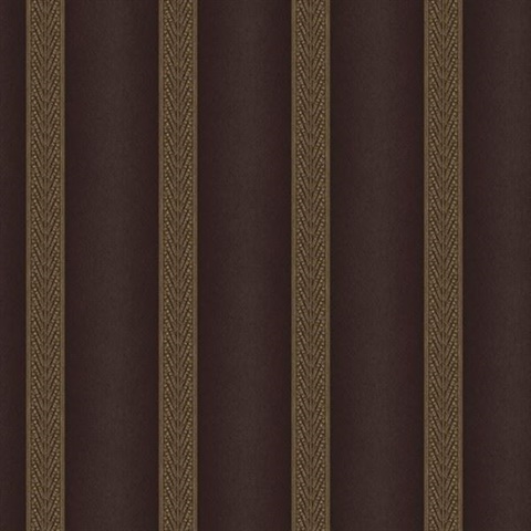 Dark Brown Elisabetta Stripe