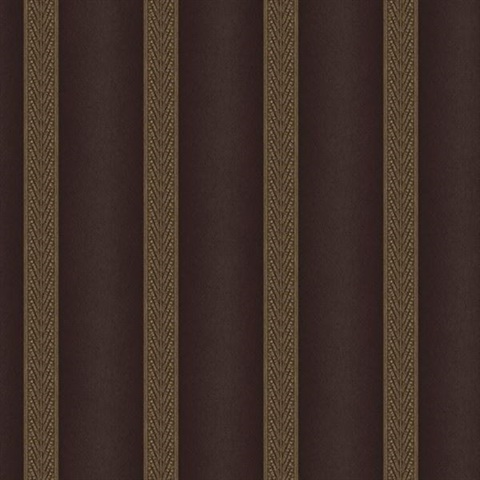 Dark Brown Elisabetta Stripe