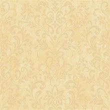 Yellow Country Damask