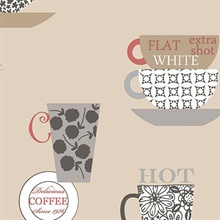 Delicious Coffee on Beige