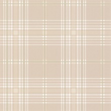 Beige Green & White Plaid