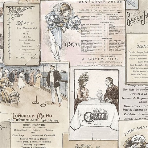 Vintage Menu