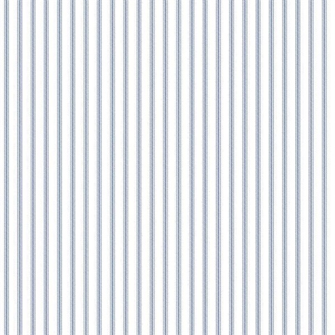 Navy Blue & White Stripe