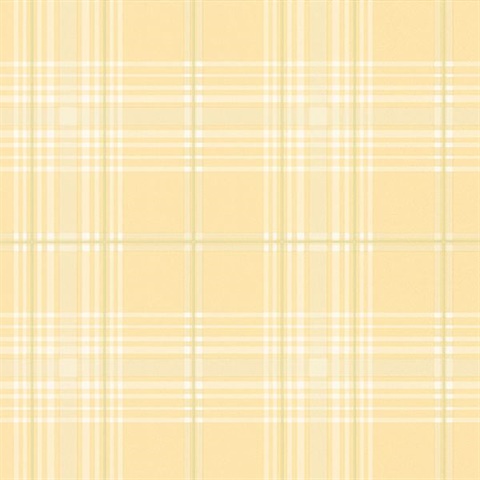 Yellow & Green Plaid