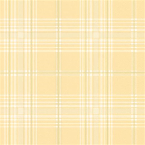 Yellow & Green Plaid