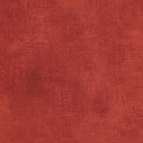 Red Faux Linen