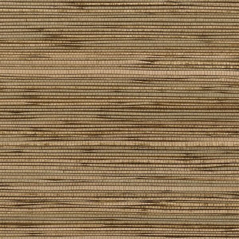 Brown Grasscloth