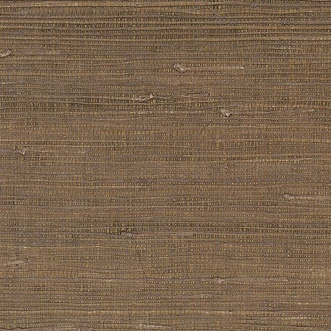 Brown Glittered Grasscloth