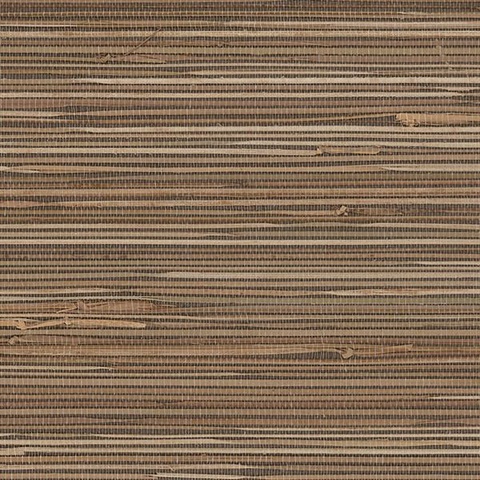 Chocolate Large Woven Grasscloth