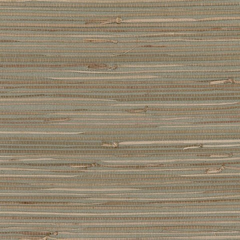 Real Natural Jute Grasscloth Wallpaper 488-430 cream brown grass 72 sq ft 