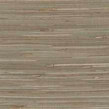 Olive & Brown Large Woven Grasscloth