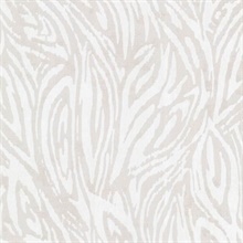 Tempest Silver Abstract Zebra