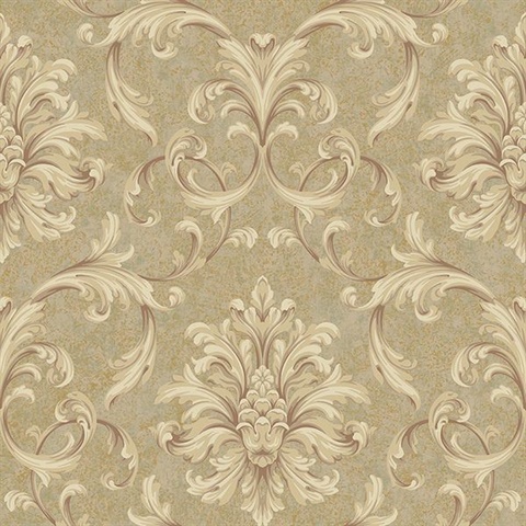 Ornate Scroll Damask