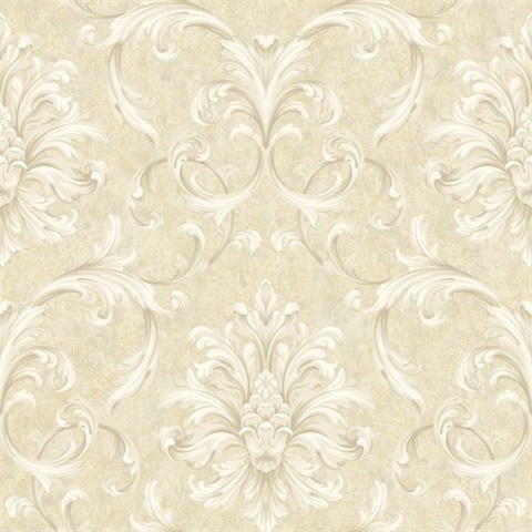 Ornate Scroll Damask
