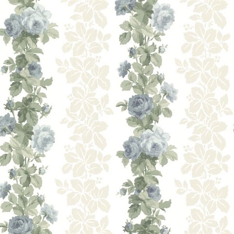 Preshea Blue Rose Stripe