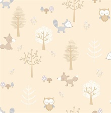 Forest Friends Taupe Animal