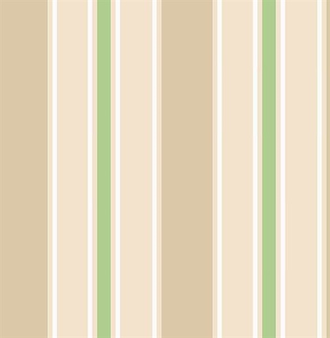 Sunshine Stripe Light Green Stripe