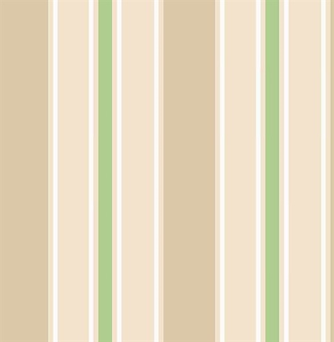 Sunshine Stripe Light Green Stripe