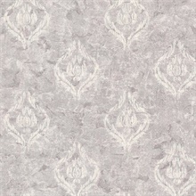 Benza Lavender Small Textured Damask