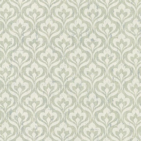 Toscana Light Green Peacock Ogee
