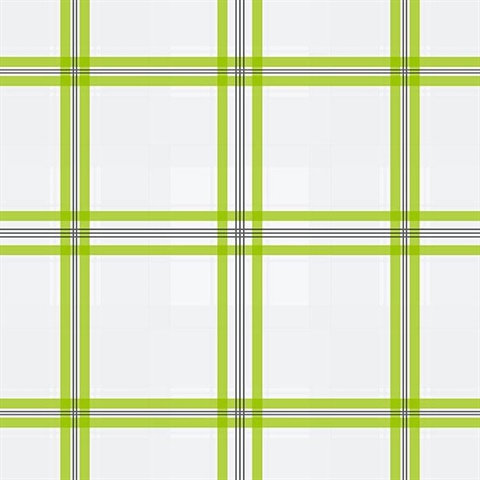 Lime Green Plaid
