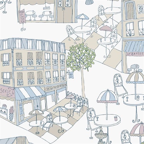 Blue and Green Veranda