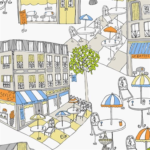 Multi Colored Veranda