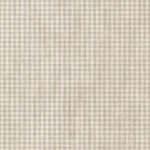 Gingham Sage Check