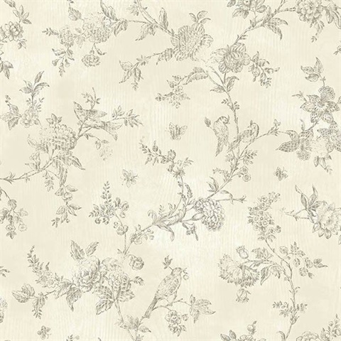 French Nightingale Cream Toile