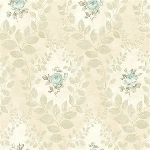 Darby Rose Aqua Cameo