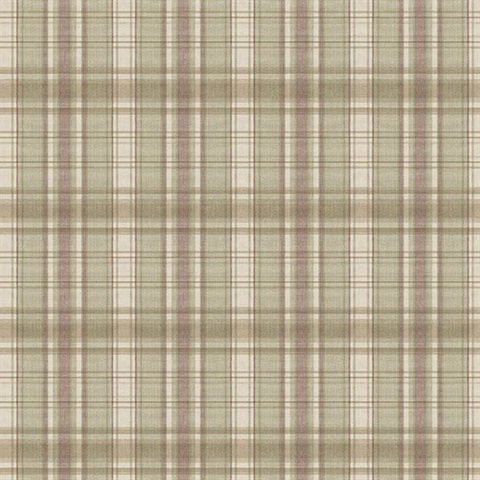 Sunny Sage Plaid