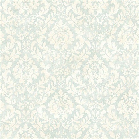 Belle Jardin Damask Sky Damask