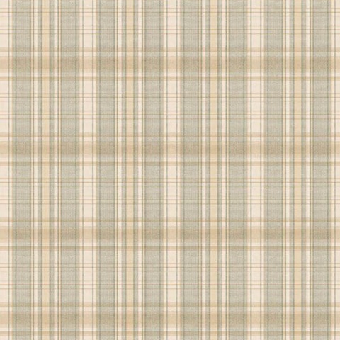 Sunny Honey Plaid