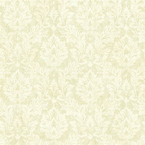 Cottage Green Damask