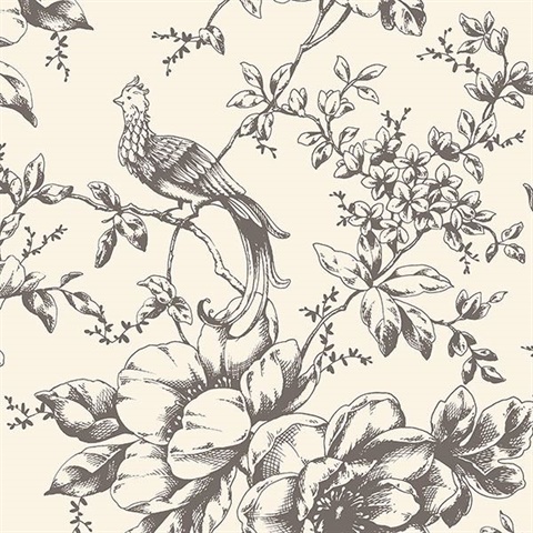 Floral and Bird