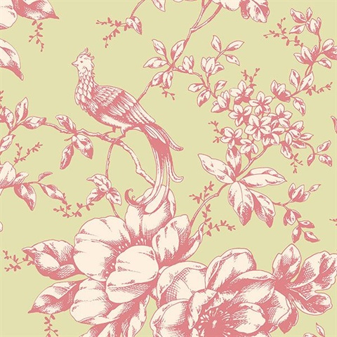 Floral and Bird