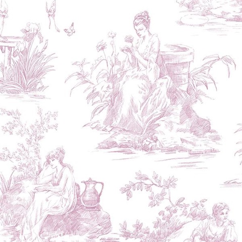 Women In Garden Toile