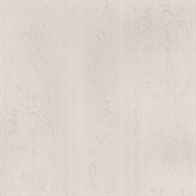 In Register Stripe Emboss Floral Damask Beige Wallpaper