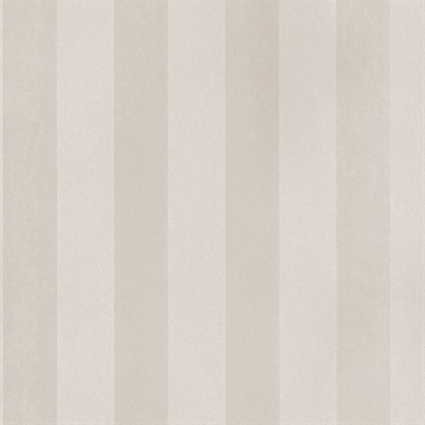 Matte & Pearlescent Shiny Stripe Taupe Wallpaper