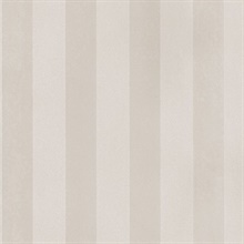 Matte & Pearlescent Shiny Stripe Taupe Wallpaper